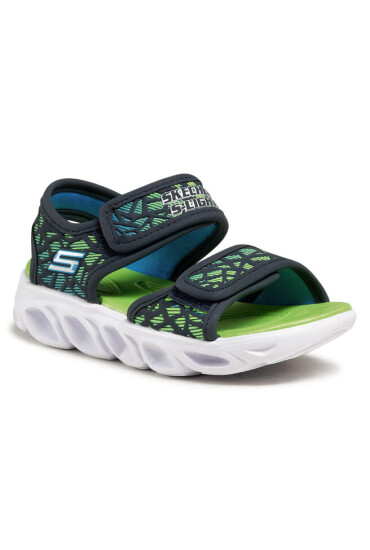 Skechers Сандали Sun Sonic 402003L/NVLM Navy/Lime - Mera.bg