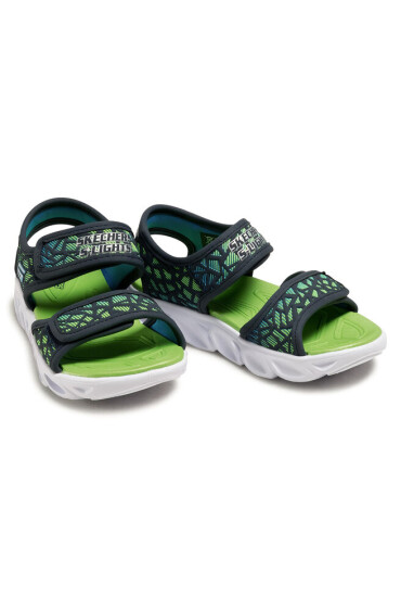 Skechers Сандали Sun Sonic 402003L/NVLM Navy/Lime - Mera.bg