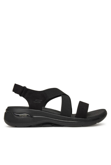 Skechers Сандали Go Walk Arch Fit Sandal-Treasured 140257/BBK Черен - Mera.bg