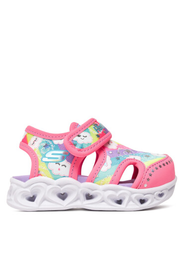 Skechers Сандали Heart Lights Sandals-Cutie Clouds 302977N/HPMT Розов - Mera.bg