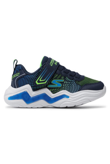 Skechers Сникърси Skagen Erupters IV 400125L/NVLM Navy/Lime - Mera.bg