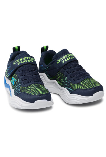 Skechers Сникърси Skagen Erupters IV 400125L/NVLM Navy/Lime - Mera.bg