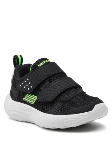 Skechers Сникърси Hendler 407235N/BLKM Black/Lime - Mera.bg