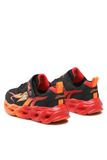 Skechers Сникърси Heat Flux 400103L/BKRD Черен - Mera.bg