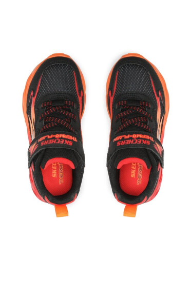 Skechers Сникърси Heat Flux 400103L/BKRD Черен - Mera.bg