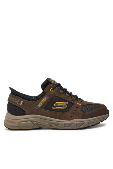 Skechers Сникърси Oak Canyon 237450/BRBK Кафяв - Mera.bg