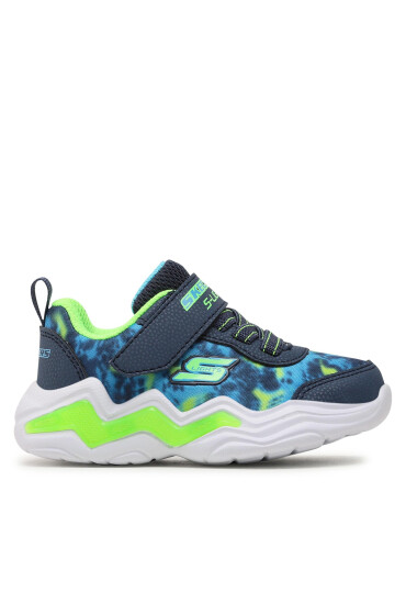 Skechers Сникърси Rolden 400124N/NVLM Navy/Lime - Mera.bg