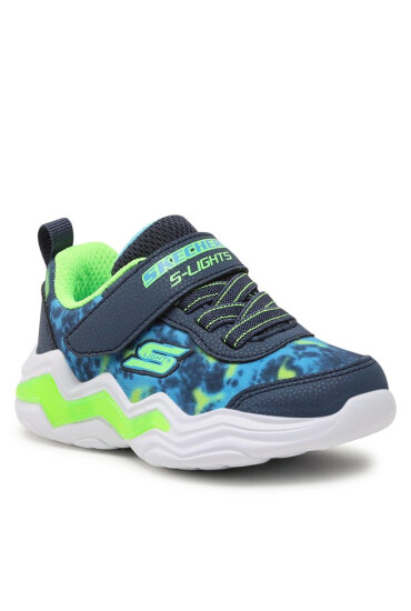 Skechers Сникърси Rolden 400124N/NVLM Navy/Lime - Mera.bg