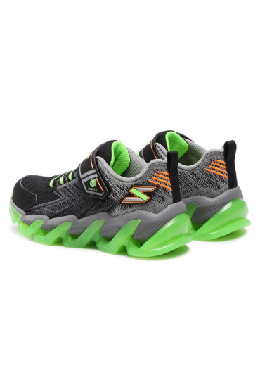 Skechers Сникърси S Lights 400130L/BKLM Черен - Mera.bg