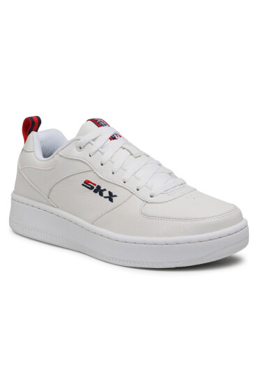 Skechers Сникърси Sport Court 92 237188/WNVR White/Navy/Red - Mera.bg