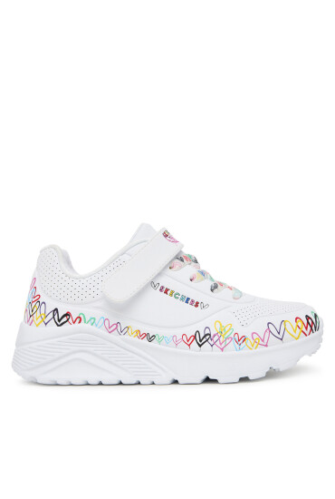 Skechers Сникърси Uno Lite 314091L WMLT Бял - Mera.bg