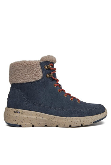 Skechers Туристически oбувки Glacial Ultra Woodsy 144175/NVY Син - Mera.bg