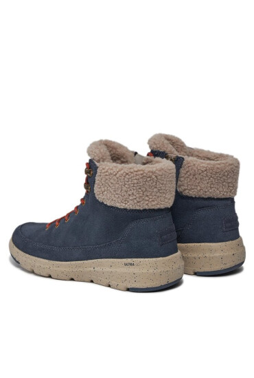 Skechers Туристически oбувки Glacial Ultra Woodsy 144175/NVY Син - Mera.bg