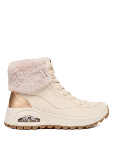 Skechers Зимни обувки Uno Rugged 167993/NTGD Екрю - Mera.bg