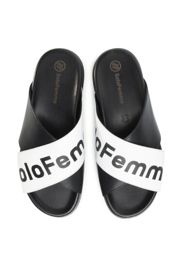 Solo Femme Чехли 82612-01-K56/K50-06-00 Biały/Czarny - Mera.bg