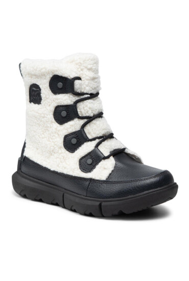 Sorel Апрески Explorer II Joan Cozy NL4601 Black/Sea Salt 010 - Mera.bg