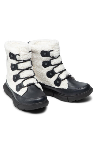 Sorel Апрески Explorer II Joan Cozy NL4601 Black/Sea Salt 010 - Mera.bg