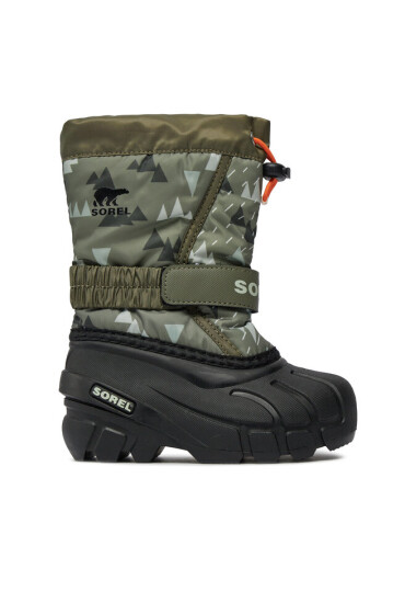 Sorel Апрески Childrens Flurry™ Print NC3504-397 Stone Green/Black - Mera.bg