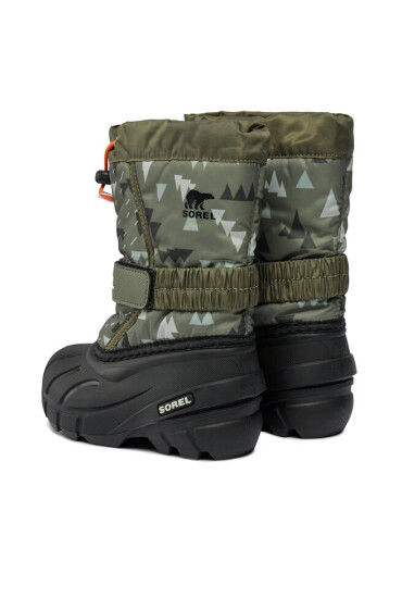 Sorel Апрески Childrens Flurry™ Print NC3504-397 Stone Green/Black - Mera.bg