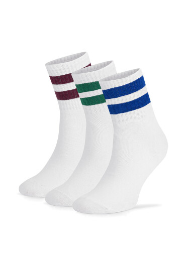 Sprandi Къси чорапи 0UB-002-AW24 (3-PACK) Бял - Mera.bg