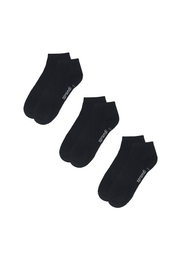 Sprandi Къси чорапи 0MB-002-AW23 (3-pack) Черен - Mera.bg