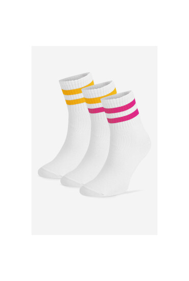 Sprandi Къси чорапи 0UB-003-AW24 (3-PACK) Жълт - Mera.bg