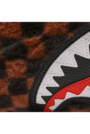 SPRAYGROUND Чанта за кръст Fur Sharks In Paris Savvy Crossbody 910B4934NSZ Кафяв - Mera.bg