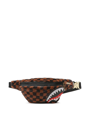 SPRAYGROUND Чанта за кръст Fur Sharks In Paris Savvy Crossbody 910B4934NSZ Кафяв - Mera.bg