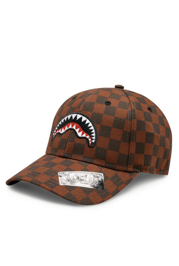 SPRAYGROUND Шапка с козирка SP6628 Кафяв - Mera.bg