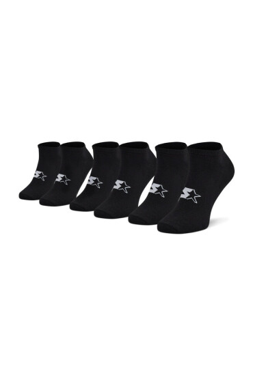 Starter Комплект 3 чифта къси чорапи унисекс SUS-002 Black 200 - Mera.bg