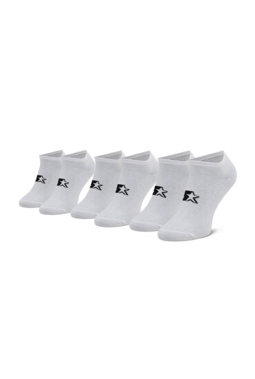 Starter Комплект 3 чифта къси чорапи унисекс SUS-002 White 300 - Mera.bg