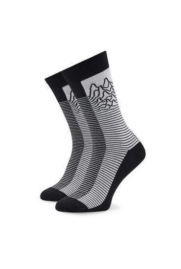 Stereo Socks Дълги чорапи unisex Exotic Delights Черен - Mera.bg