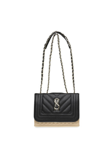 Steve Madden Дамска чанта Bcala Crossbody SM13000617-02002-BOB Черен - Mera.bg
