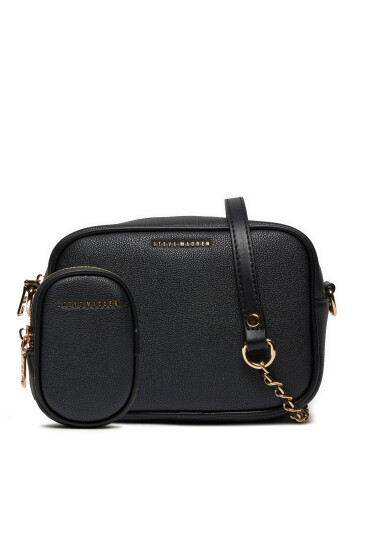 Steve Madden Дамска чанта Bines Crossbody SM13001411-02002-BLK Черен - Mera.bg