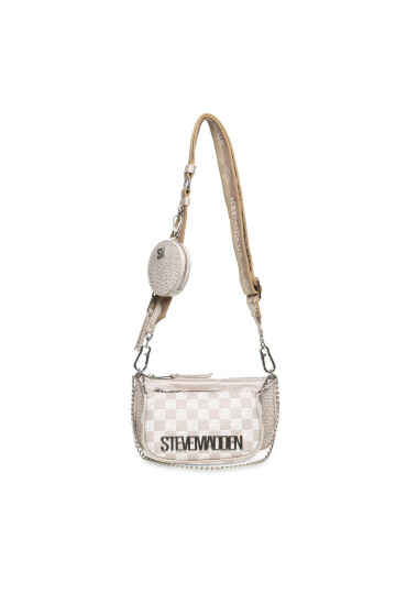 Steve Madden Дамска чанта Bkady Crossbody SM13001373-02002-BGE Бежов - Mera.bg