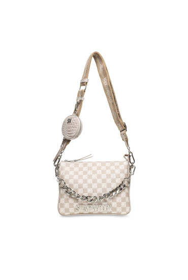 Steve Madden Дамска чанта Blola Crossbody SM13001377-02002-BGE Бежов - Mera.bg
