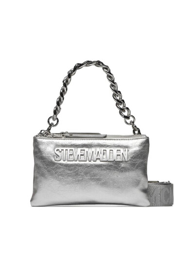 Steve Madden Дамска чанта Bnicco SM13001162-SIL Сребрист - Mera.bg