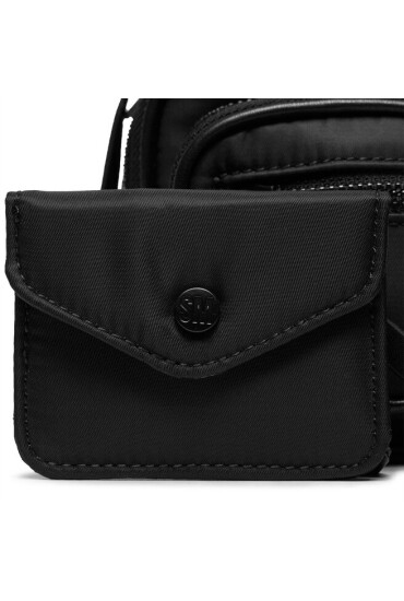 Steve Madden Дамска чанта Bronda-N SM13000759-BBL Черен - Mera.bg