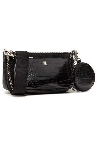 Steve Madden Дамска чанта Burgent SM13000426-02002 Черен - Mera.bg