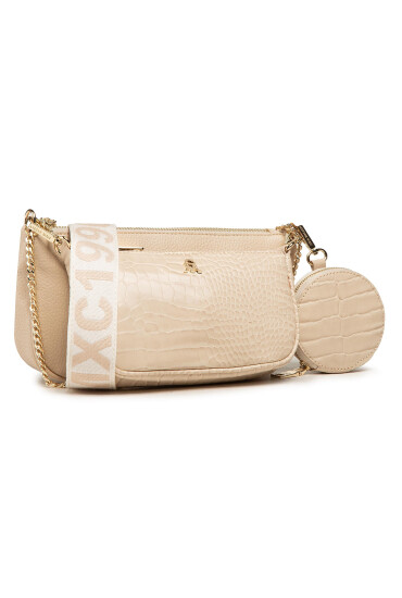 Steve Madden Дамска чанта Burgent SM13000426-02002-BNM Бежов - Mera.bg