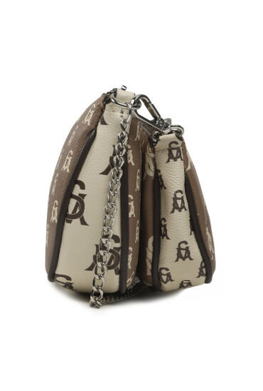Steve Madden Дамска чанта Burgentb SM13000795 Tan - Mera.bg