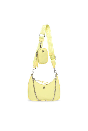 Steve Madden Дамска чанта Bvital-T Crossbody SM13000607-04004-LEM Жълт - Mera.bg