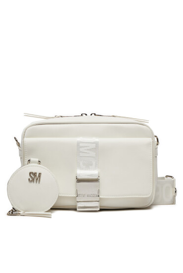 Steve Madden Дамска чанта Bworthy SM21000012-02002-WHT Бял - Mera.bg