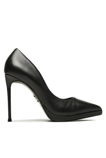 Steve Madden Обувки на ток Klassy Pump SM11002464 SM11002464-017 Black Leather - Mera.bg