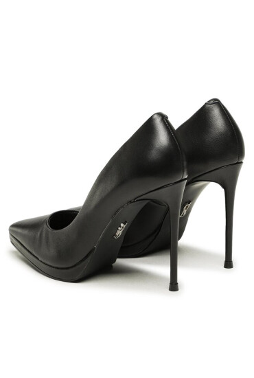 Steve Madden Обувки на ток Klassy Pump SM11002464 SM11002464-017 Black Leather - Mera.bg