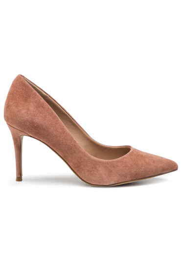 Steve Madden Обувки на ток Lillie SM11000480-03002-215 Tan Suede - Mera.bg