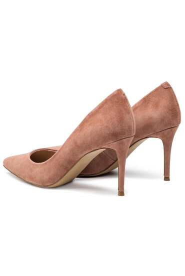 Steve Madden Обувки на ток Lillie SM11000480-03002-215 Tan Suede - Mera.bg