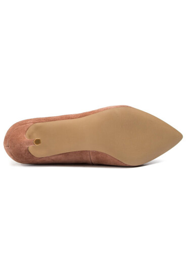 Steve Madden Обувки на ток Lillie SM11000480-03002-215 Tan Suede - Mera.bg