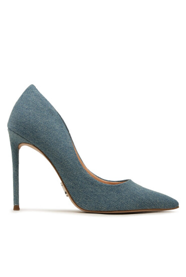 Steve Madden Обувки на ток Vala Heel SM11000681-48K Blue Denim - Mera.bg