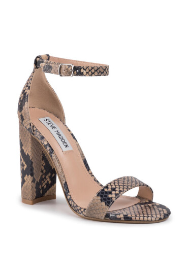 Steve Madden Сандали Carrson Sandal SM11000713-03001-862 Tan Snake - Mera.bg